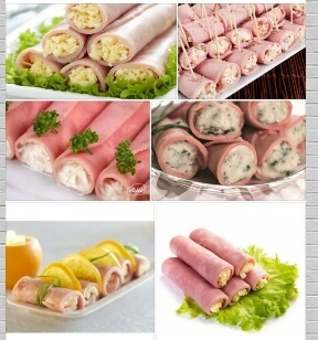 рулетики блюд из ветчины фото рецепт