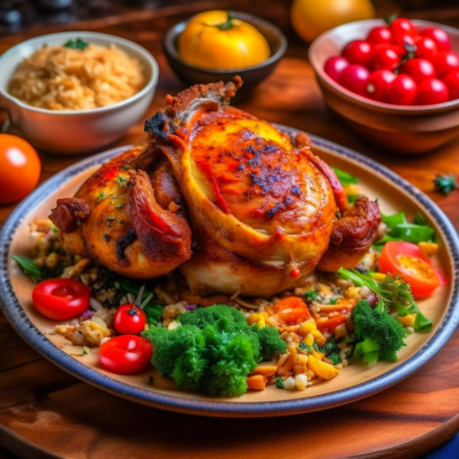 Цыплёнок табака рецепт