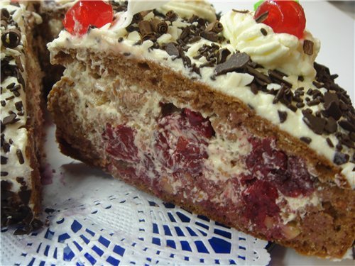 торт пьяная вишня 