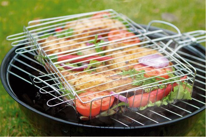 Как приготовить овощи на гриле в лесу, на даче, на пикнике у речки