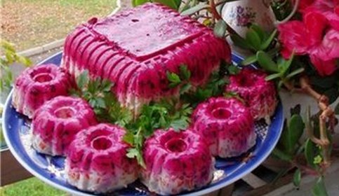 Сельдь под шубой желе