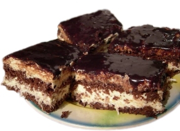 Шоколадно-кокосовый торт 